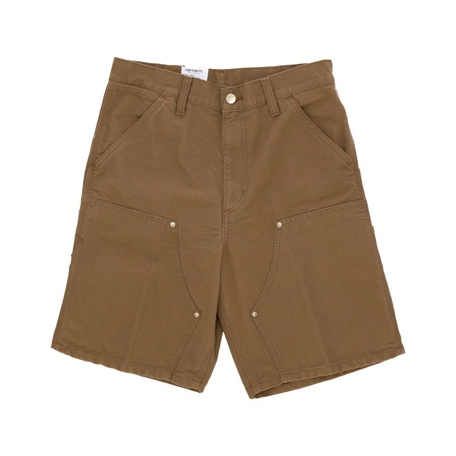 Double Knee Short Men's Shorts Hamilton Brown Rinsed