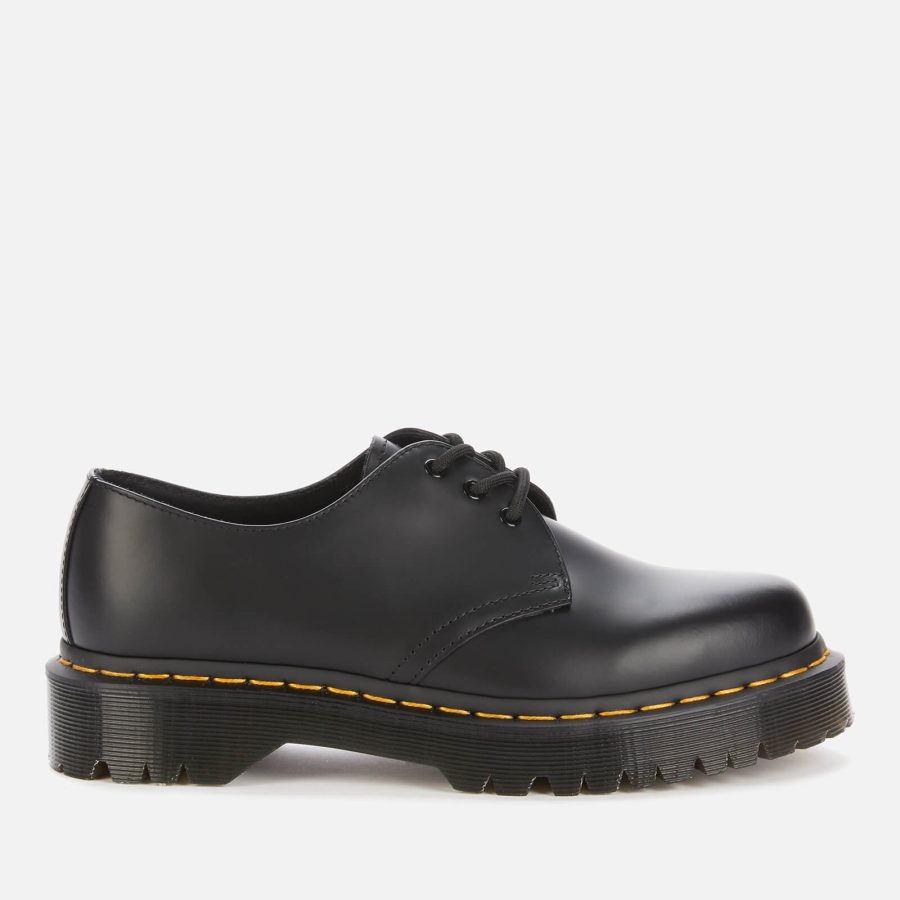 Dr. Martens 1461 Bex Smooth Leather 3-Eye Shoes - Black - UK 3