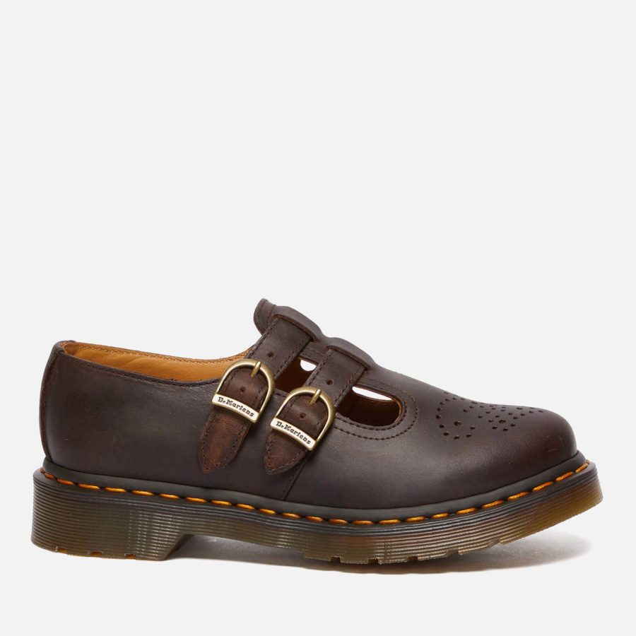 Dr. Martens 8065 Leather Mary Jane Flats - UK 3