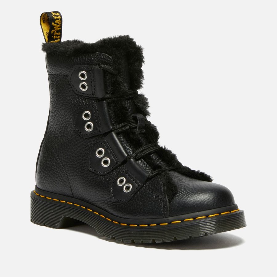 Dr. Martens Women's 1460 Lace To Toe Leather Boots - UK 4