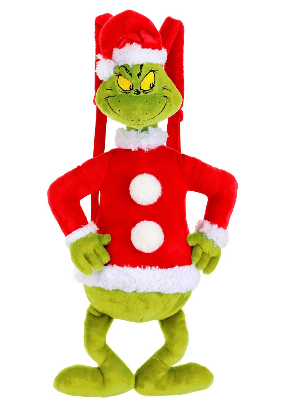 Dr. Seuss Grinch Plush Backpack