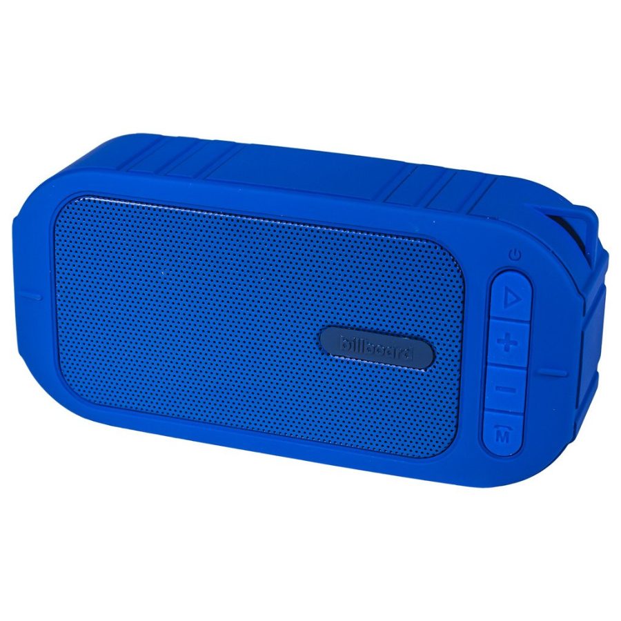 ESI CASES BB733 Water-Resistant Bluetooth Wireless Speaker With Enhanced Bass - Blue