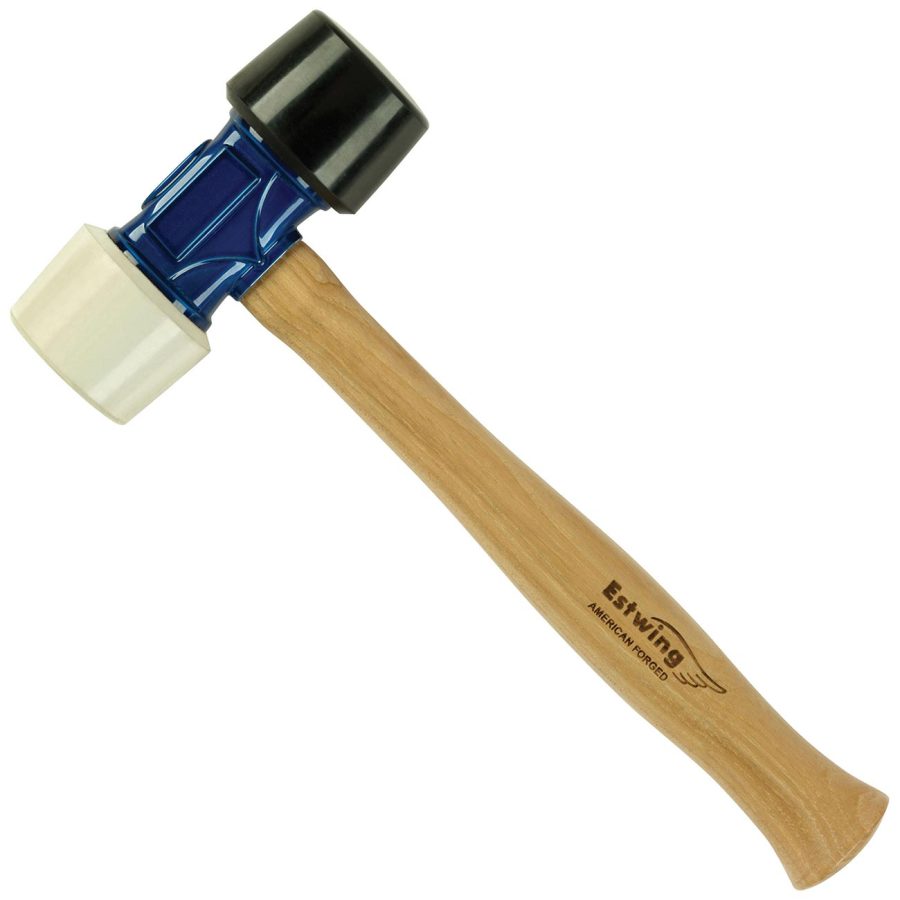 ESTWING DFH-24 24 oz. Rubber Mallet Hammer (Black & Gray)