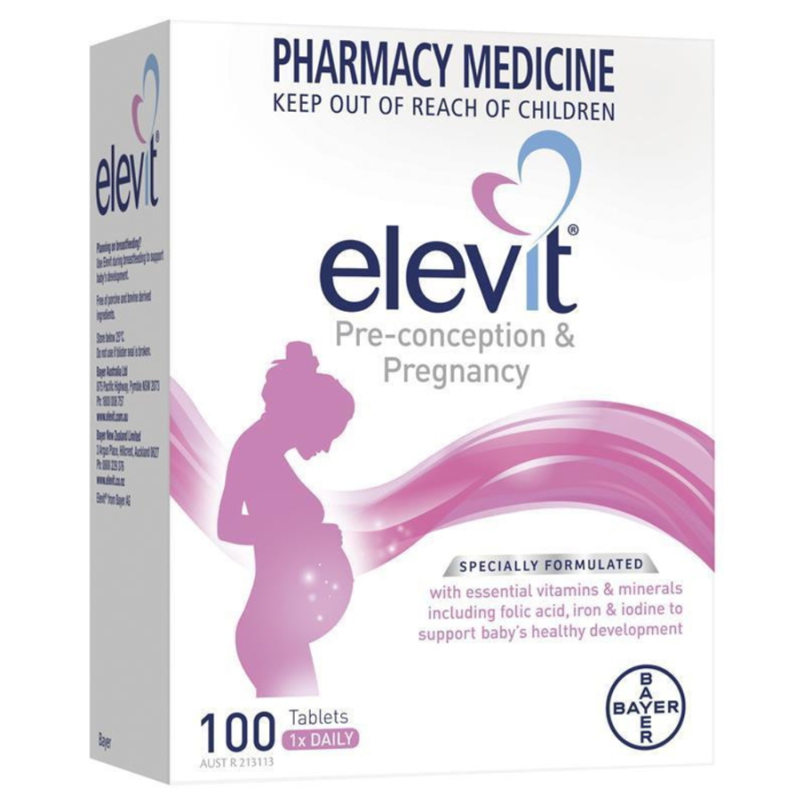 Elevit Pre-conception & Pregnancy Multivitamin - 100 Tablets (100 Days)