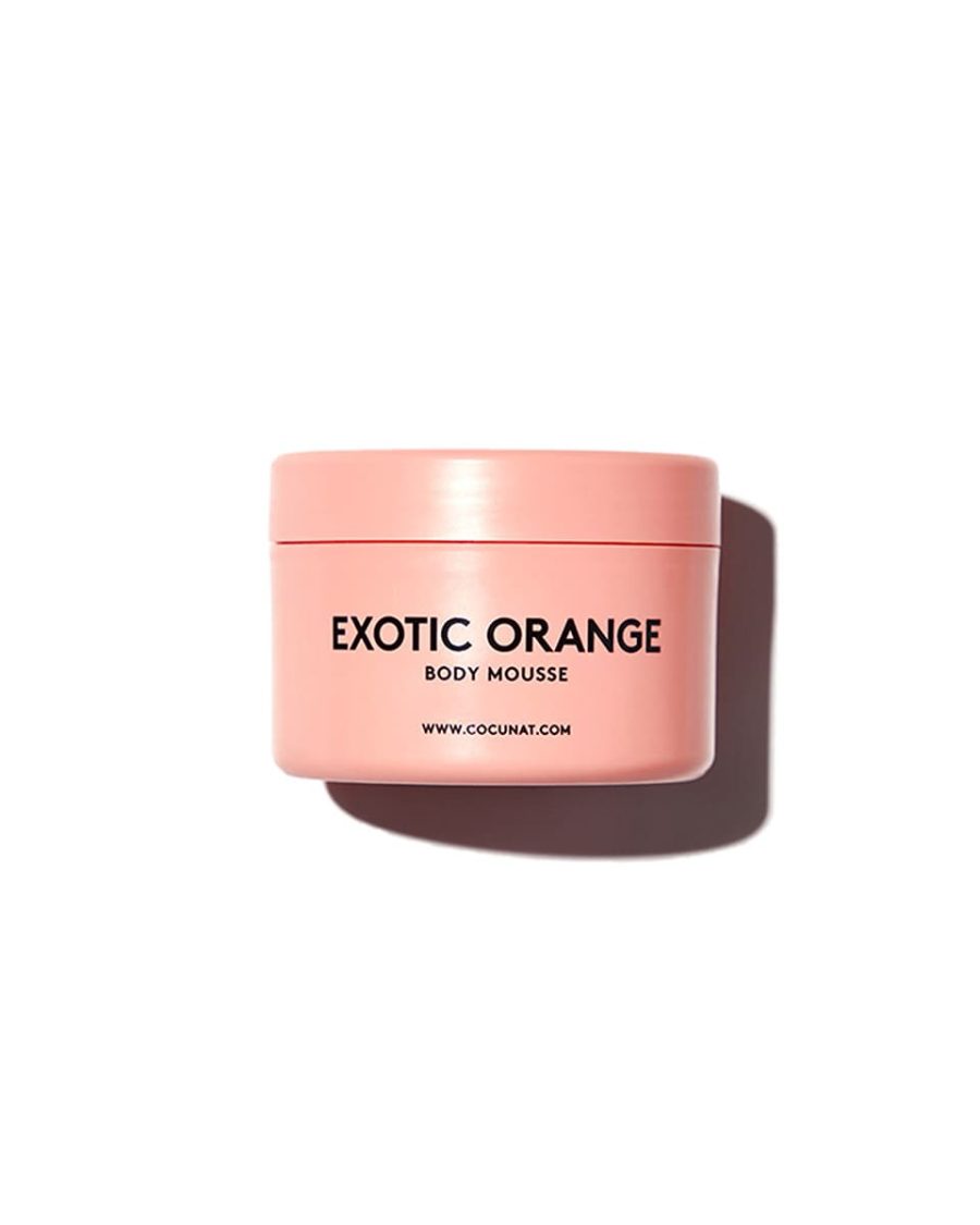 Exotic Orange - Moisturizing Body Mousse. Softens & Soothes the Skin - 200ml