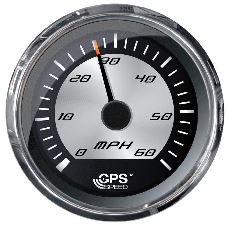 FARIA 22010 PLATINUM 4 INCH SPEEDOMETER - 60MPH - GPS