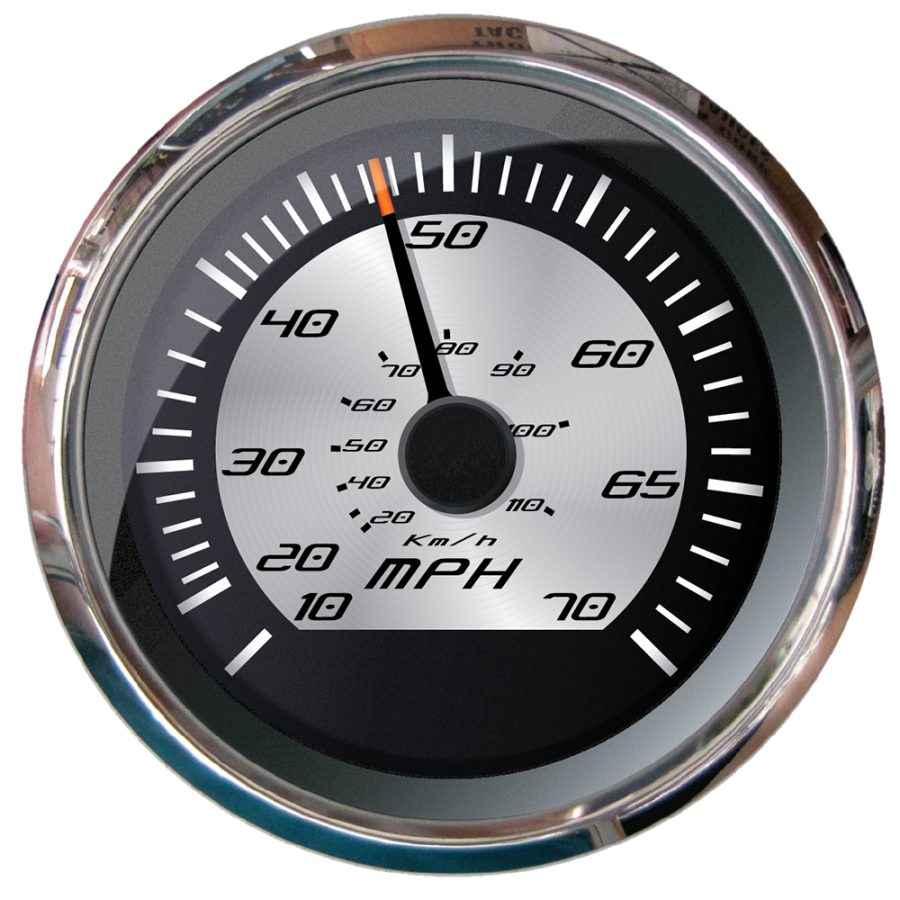 FARIA 22011 PLATINUM 4 INCH SPEEDOMETER - 70 MPH (PITOT)