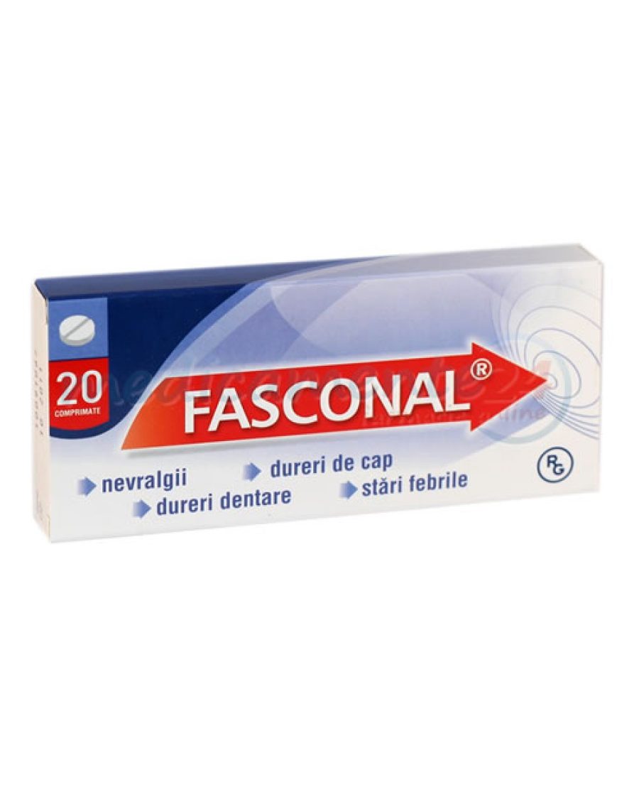 FASCONAL 20 tabs Fast Pain Relief, OTC, No Prescription Necessary