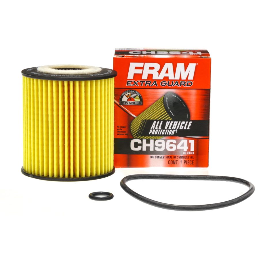 FRAM CH9641 Extra Guard 10K Mile Change Automotive Replacement Interval Cartridge Engine Oil Filter for Select Vehicle Models