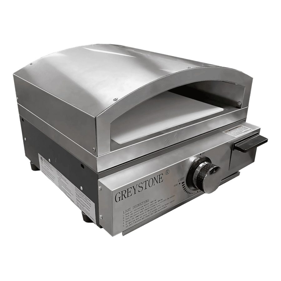 FURRION BCP144A GREYSTONE 17FT GRIDDLE PIZZA OVEN (H, Use To Cook Pizza; Fits With Greystone 17 Inch Combination Griddle And Grill; 17.12 Inch Width x 6-1/2 Inch Height x 14-1/4 Inch Depth; 17 Inch Cooking Surface Area; Stainless Steel; Silver