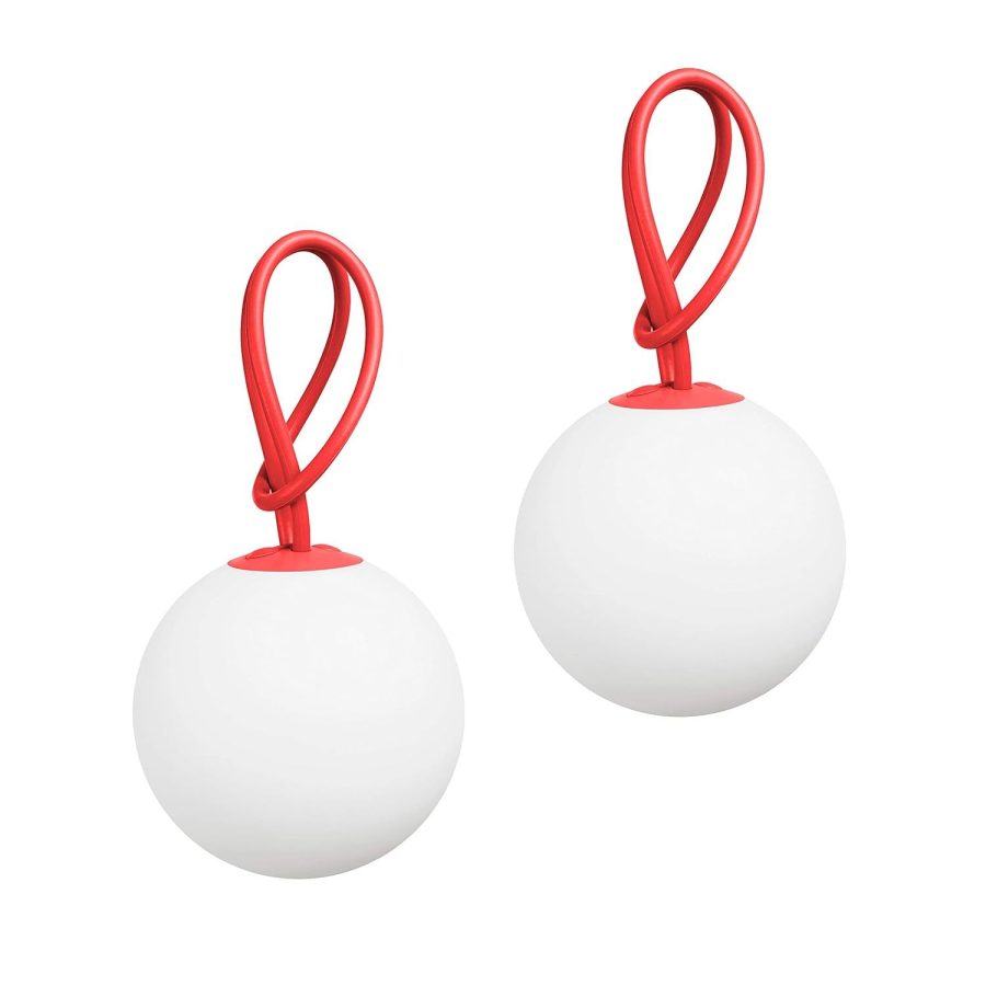 Fatboy BOL-RED-2PK Bolleke 2 Pack Hanging Lamp, Red