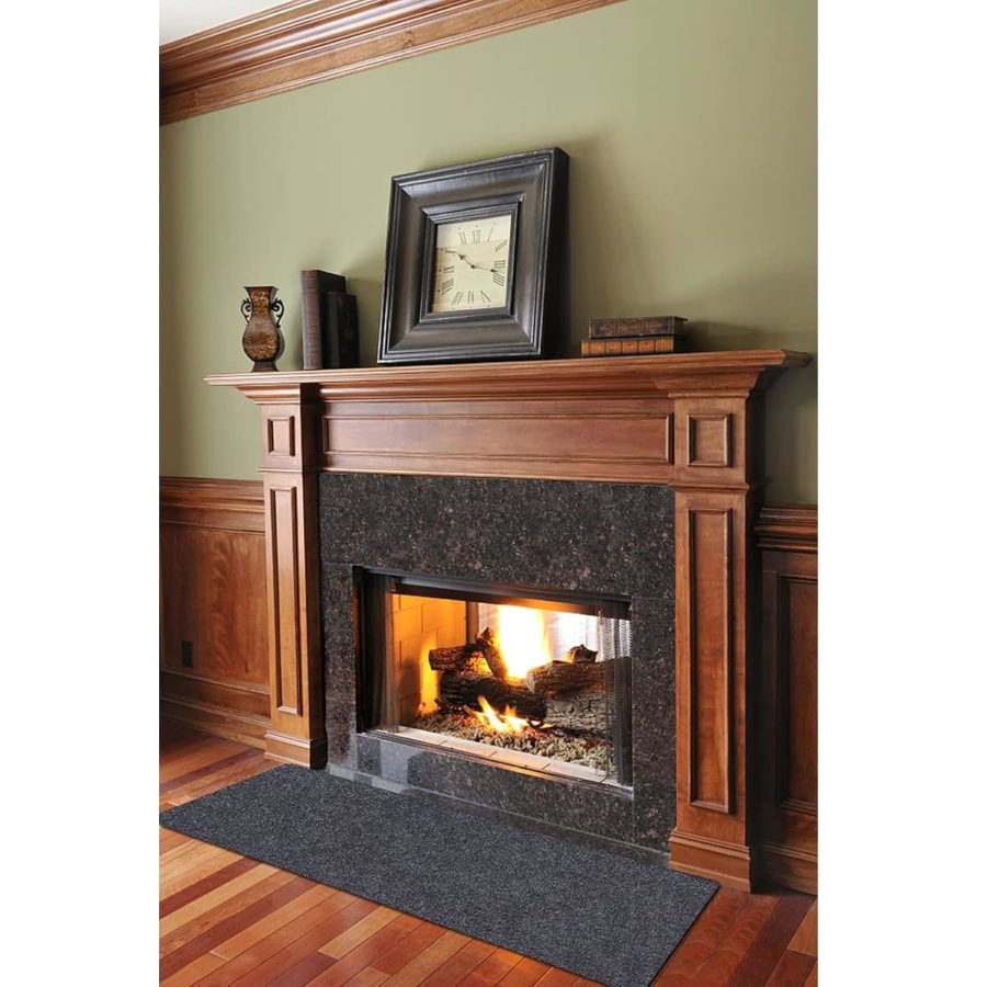 Fireplace MatProtect Your Terrace, Deck, From Embers, Absorb Liquid, Retardant |