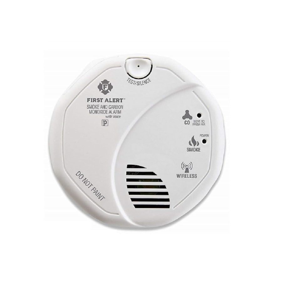 First Alert Powered Alarm SCO5CN Combination Smoke and Carbon Monoxide Detector,