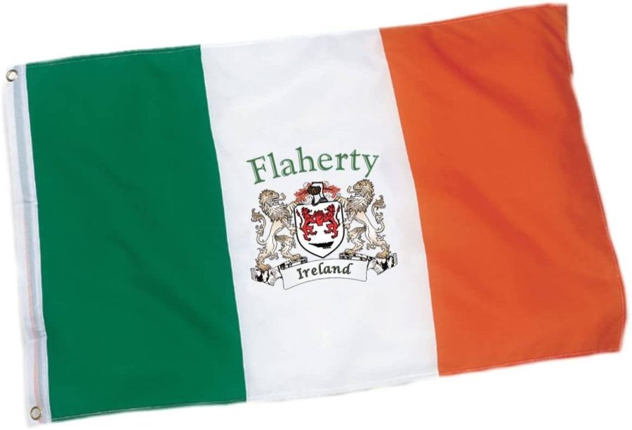 Flaherty Irish Coat of Arms Ireland Flag - 3'x5' foot