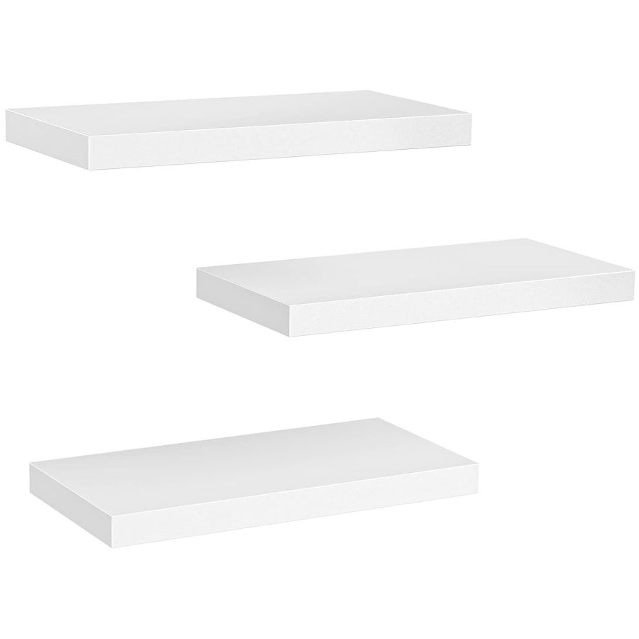 Floating Shelves, Wall Shelves For Bathroom/Living Room/Bedroom/Kitchen Decor, W