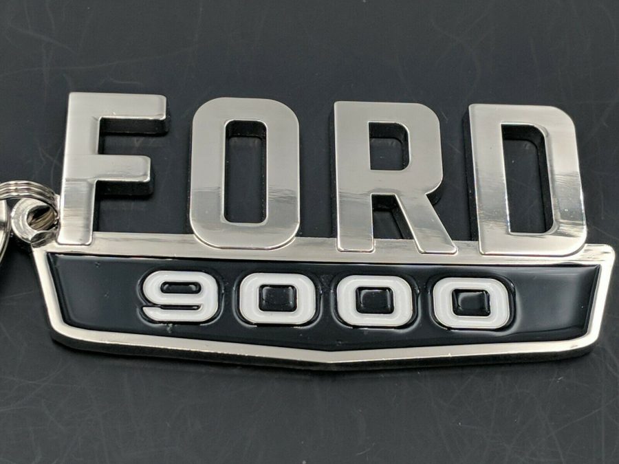 Ford 9000 Truck Emblem/Keychain/Backpack Jewelry. (K11)