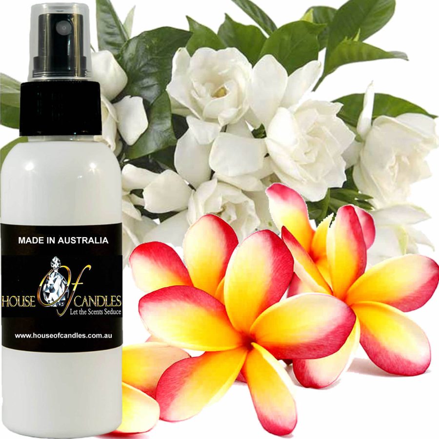 Frangipani Gardenia Jasmine Car Air Freshener Spray Deodorizer Odour Eliminator