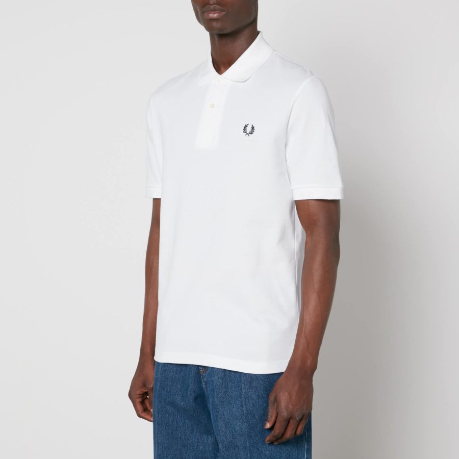 Fred Perry Made in England Original Cotton-Pique Polo Shirt - 38 /S