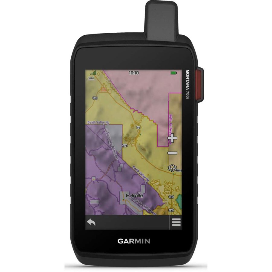 GARMIN 010-02347-10 Montana 700i, Rugged GPS Handheld with Built-in inReach Satellite Technology, Glove-Friendly 5 INCH Color Touchscreen