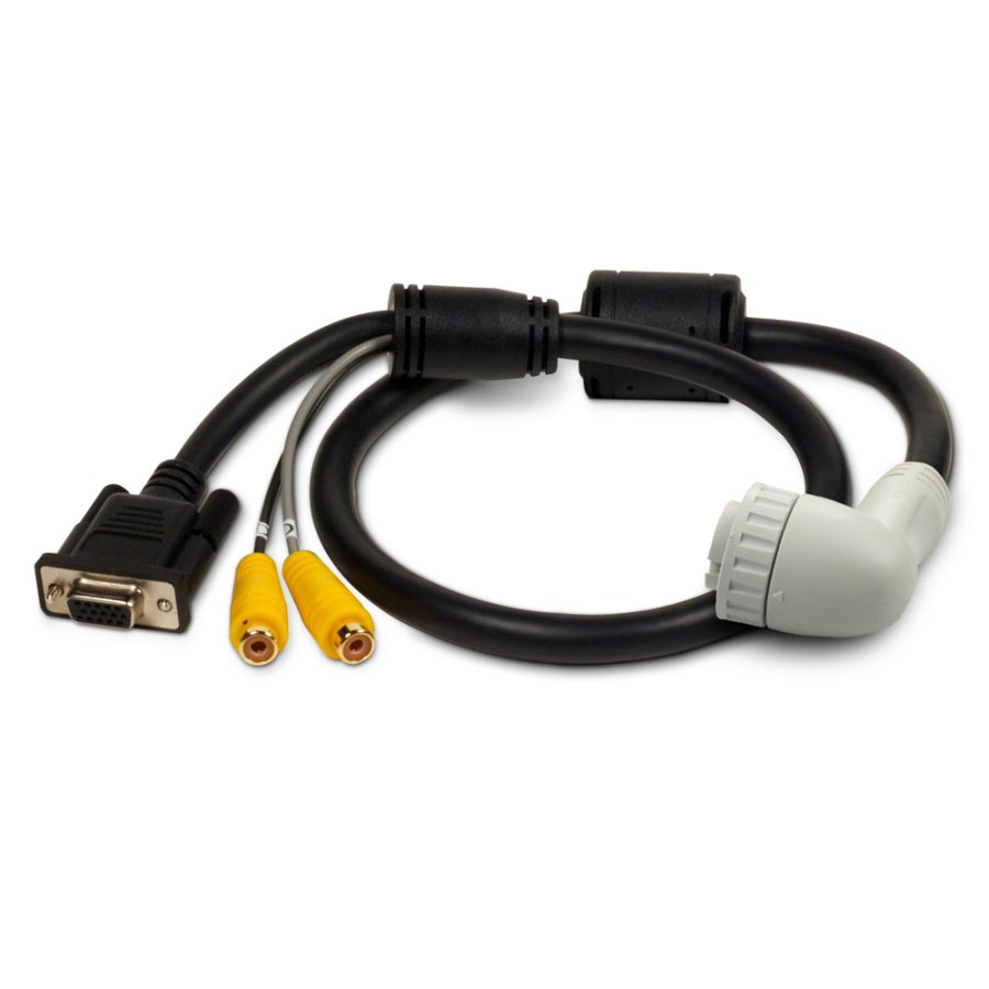 GARMIN 010-11091-00 MARINE AUDIO/VIDEO CABLE, RIGHT ANGLE