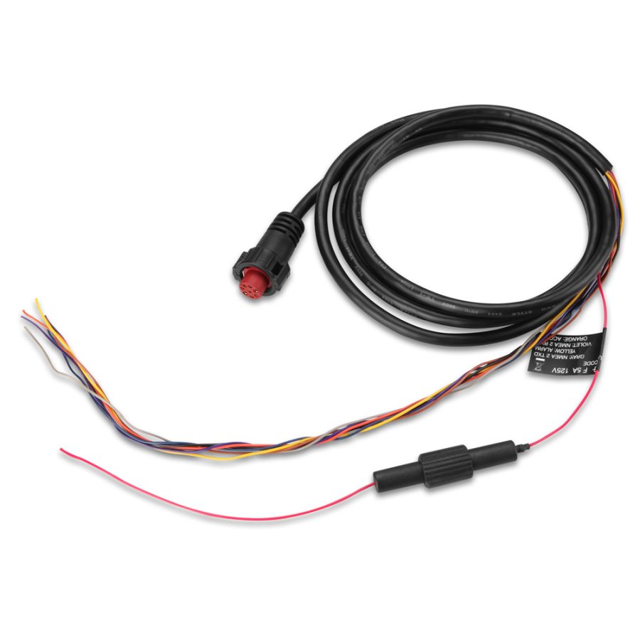 GARMIN 010-11970-00 POWER CABLE - 8-PIN FOR ECHOMAP SERIES & GPSMAP SERIES