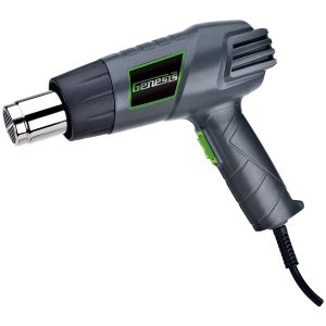 GENESIS GHG1500A Dual-Temperature Heat Gun with Accessories