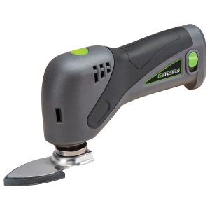 GENESIS GLMT08B 8-Volt Li-Ion Cordless Oscillating Tool with Battery Pack, Charger, and Sandpaper