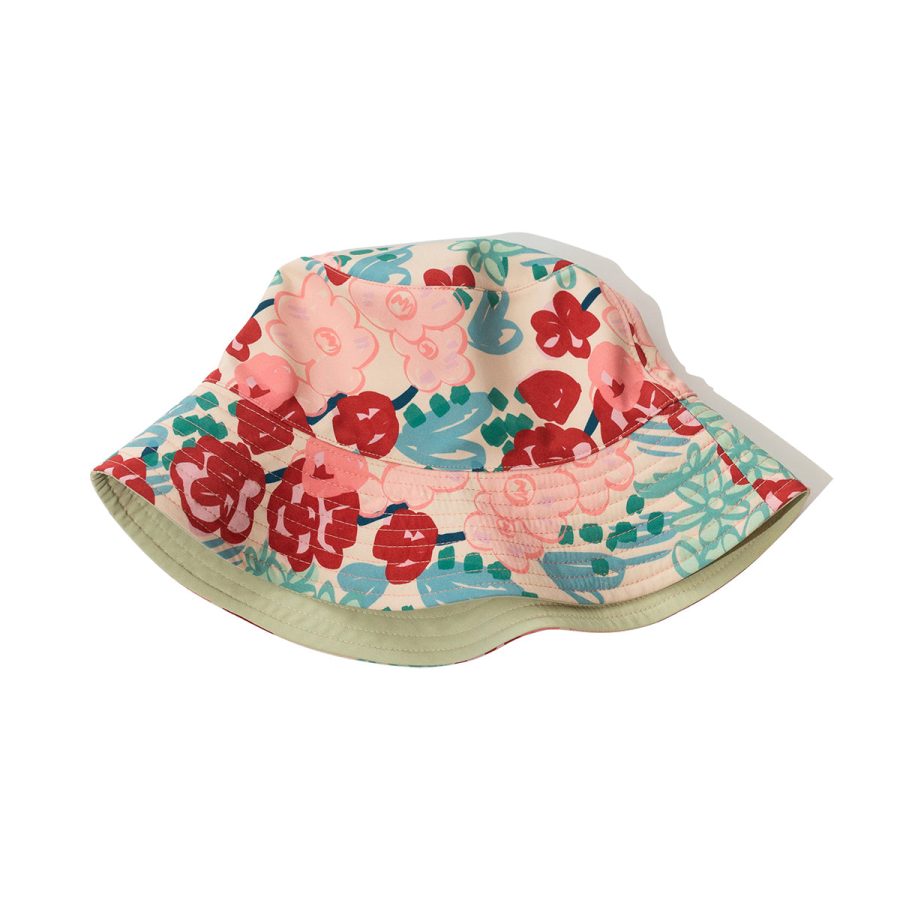 "Garden Chic" Reversible Floral Bucket Hat