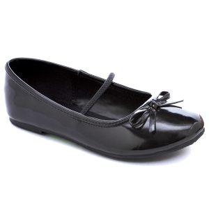 Girls Black Ballet Flats