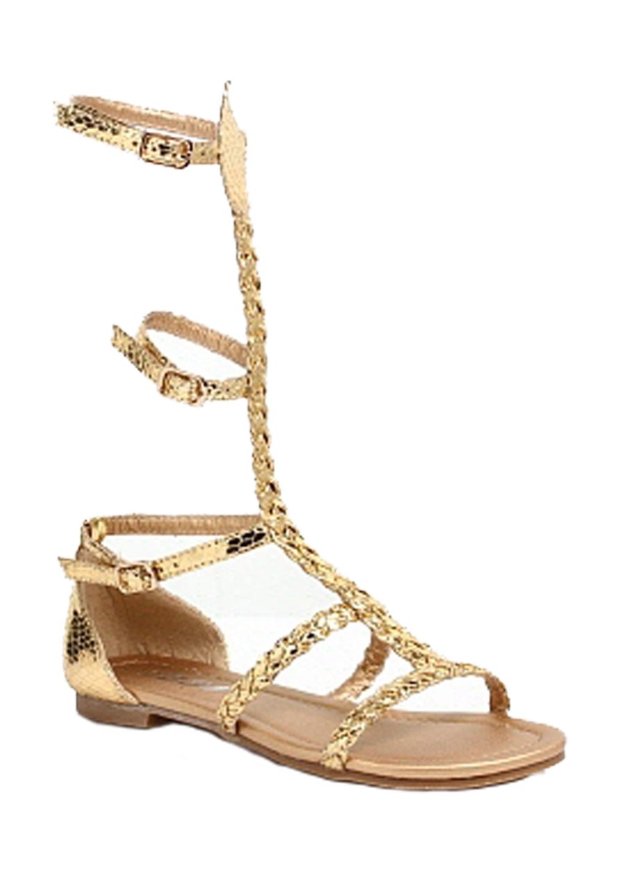 Girl's Egyptian Gold Sandals