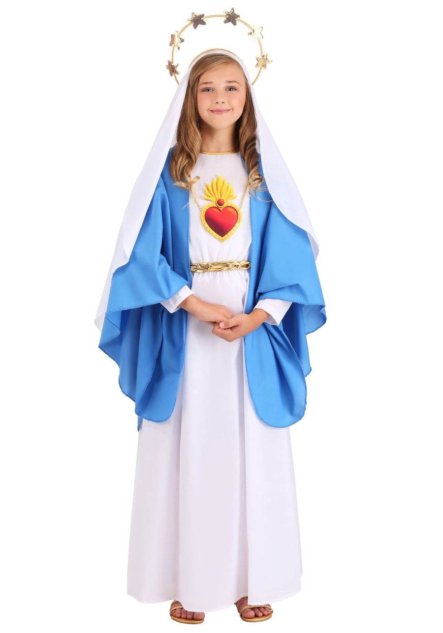 Girl's Nativity Mary Costume