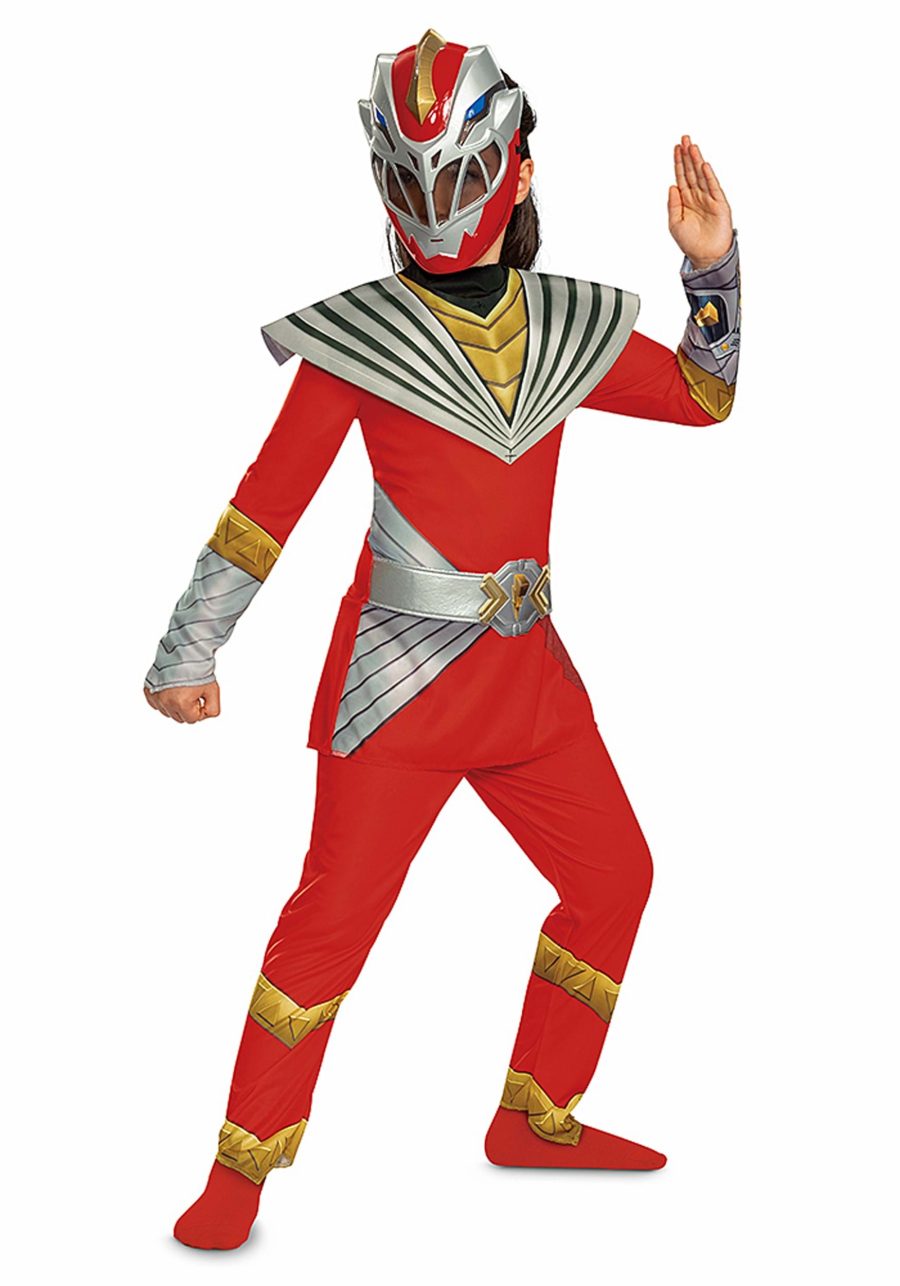 Girl's Power Rangers Cosmic Fury Red Ranger Costume