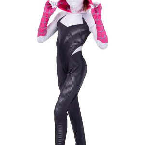 Girl's Spider-Gwen Zentai Suit Costume