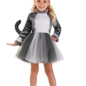 Girl's Toddler Tabby Cat Costume Dress