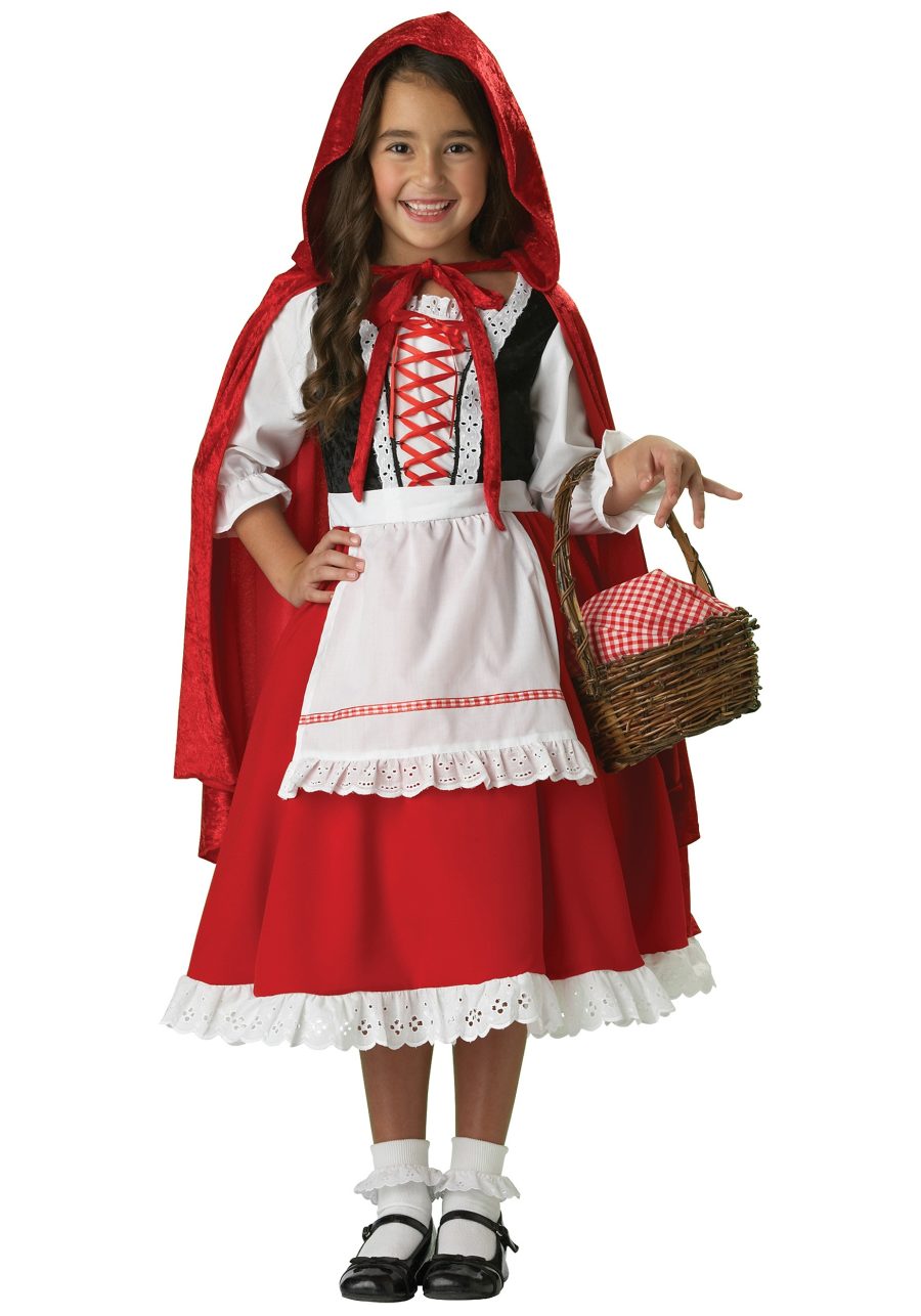 Girl's Traditional Little Red Riding Hood Costume