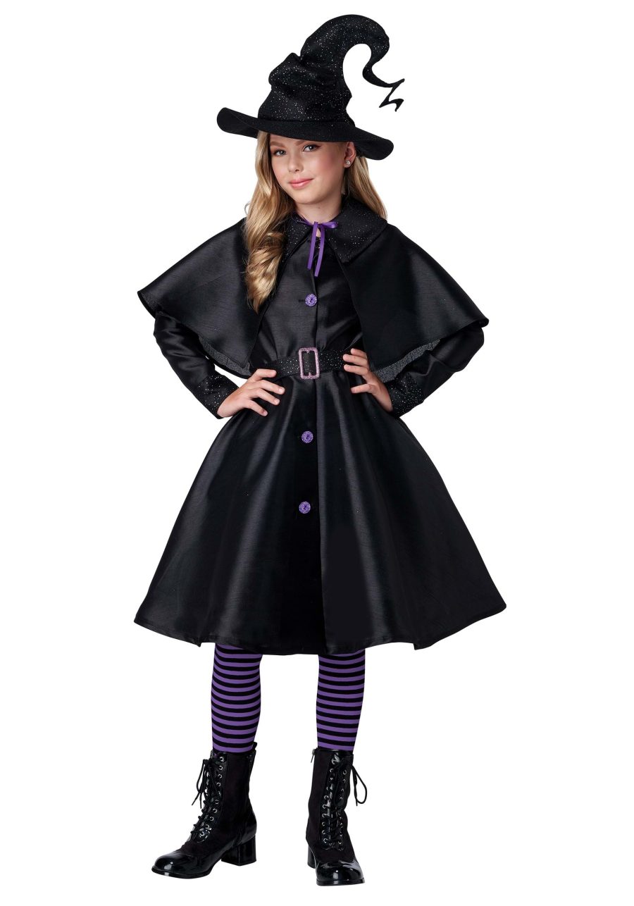 Girl's Witch's Coven Coat Costume