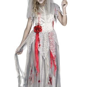 Girls Zombie Bride Costume