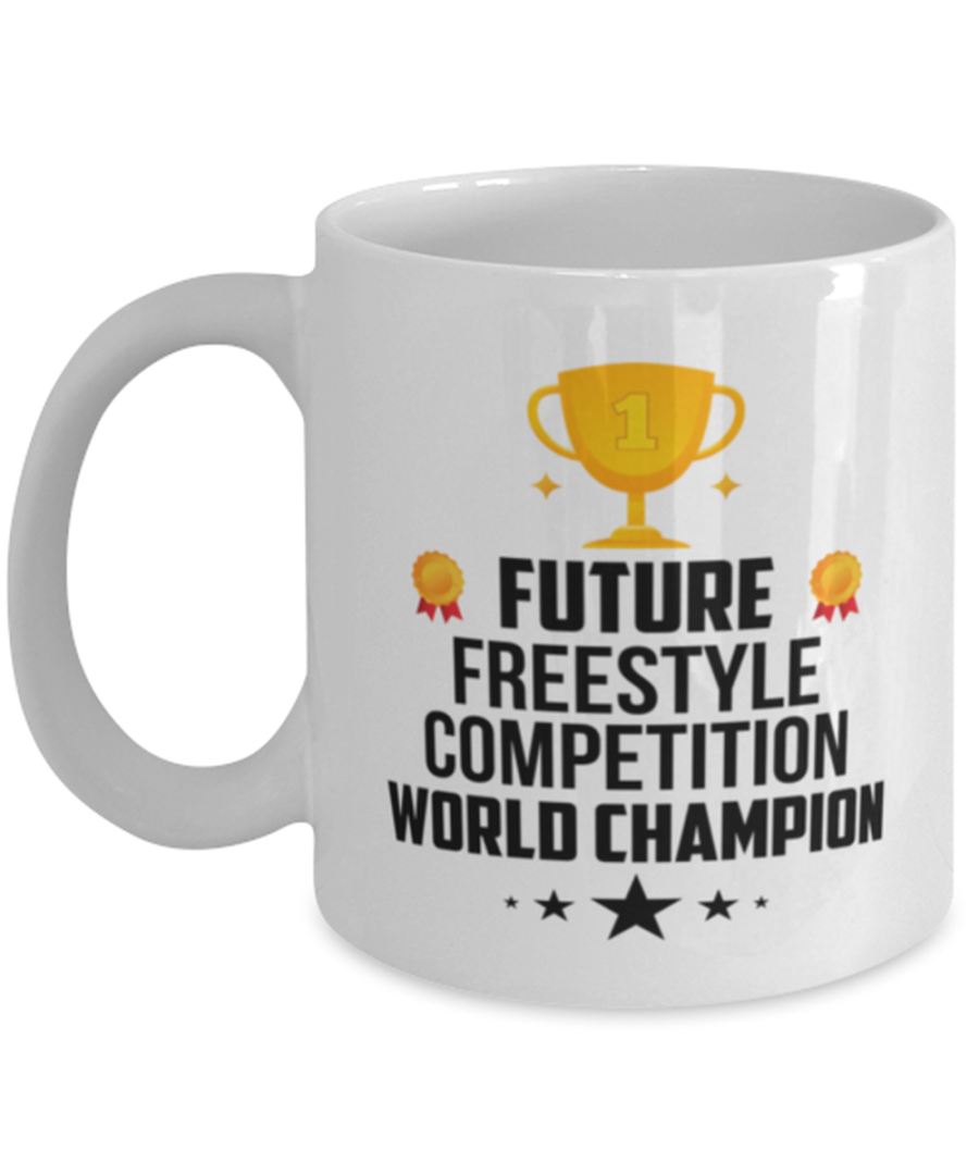 Graduation Mug - Future Freestyle Competition Funny Coffee Cup For Sports