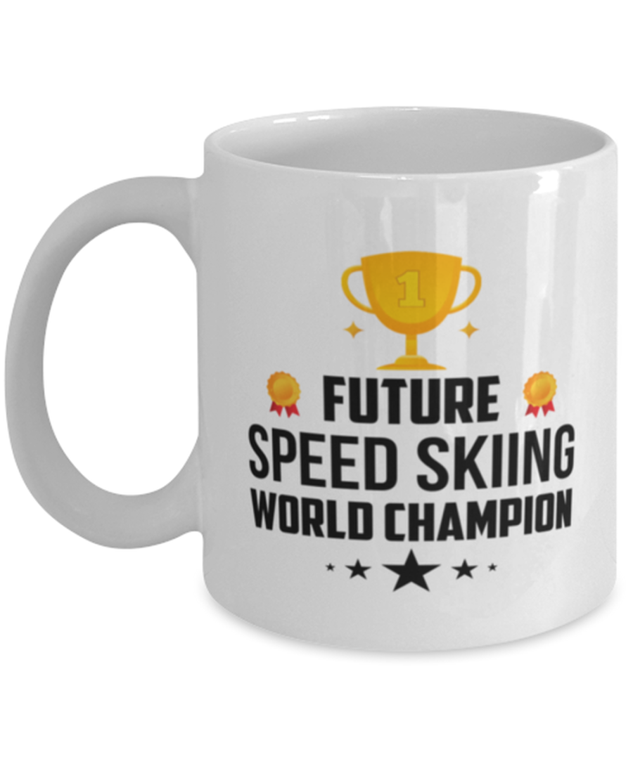 Graduation Mug - Future Speed Skiing Funny Coffee Cup For Sports Player 2021