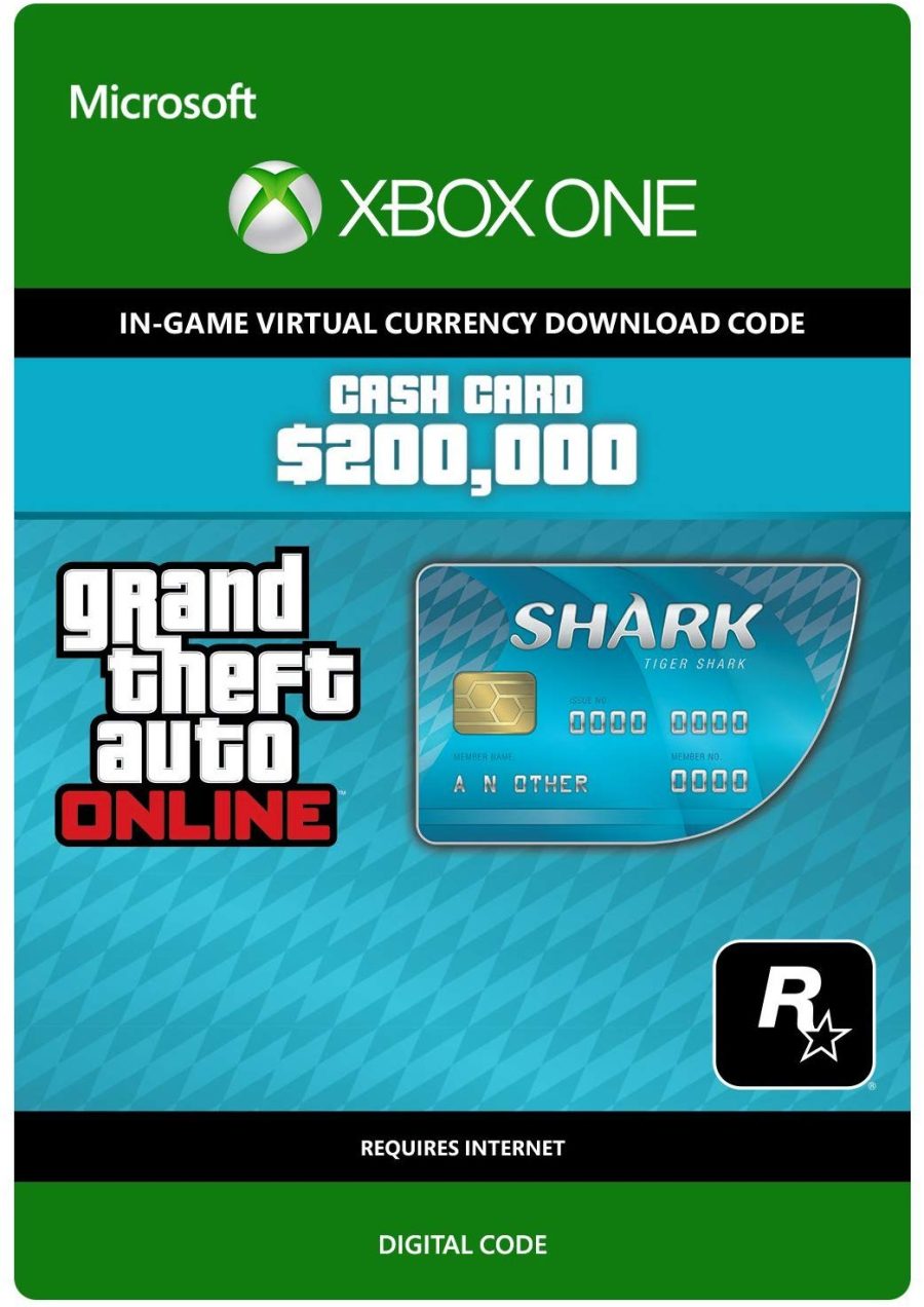 Grand Theft Auto Online: Tiger Shark Cash Card for Xbox One