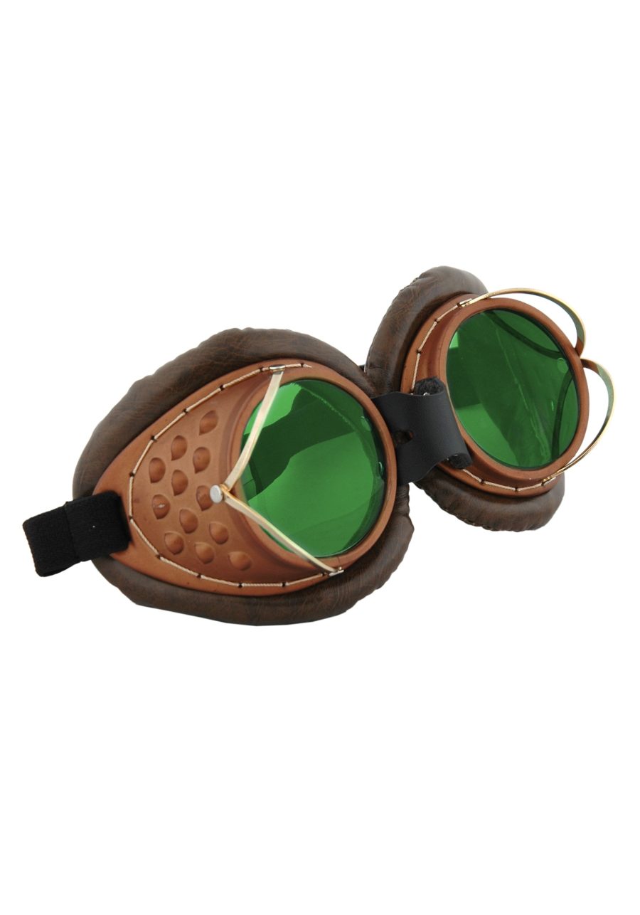 Green Machinist Goggles