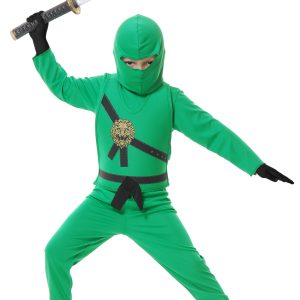 Green Ninja Kid's Costume