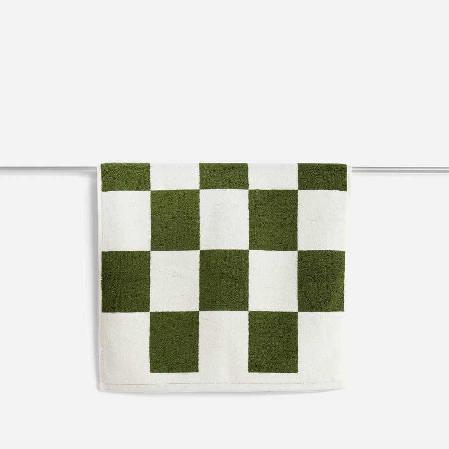 HAY Check Bath Mat - Matcha