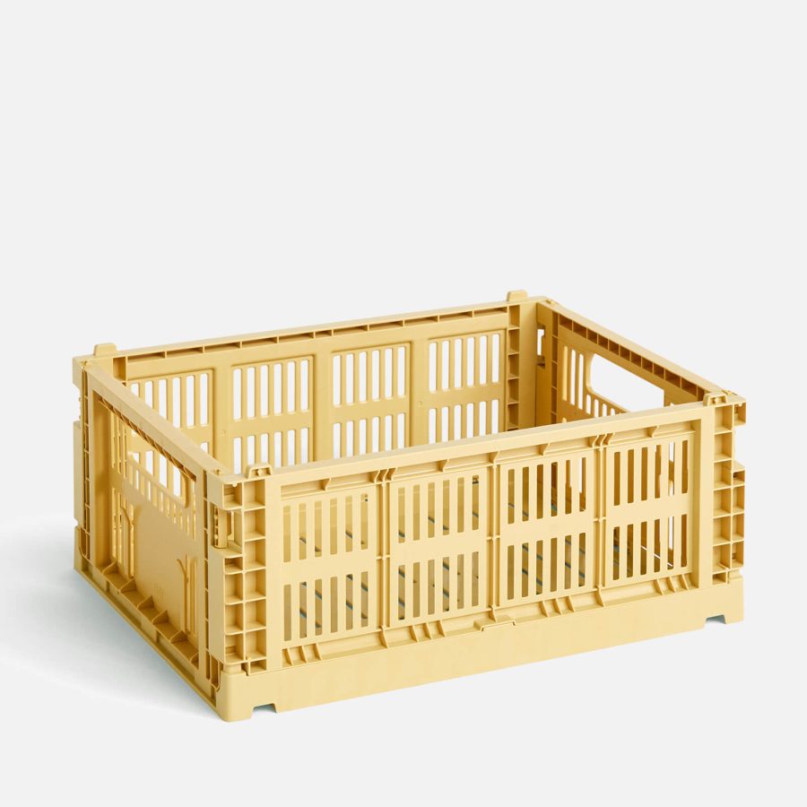 HAY Colour Crate - Golden Yellow - M