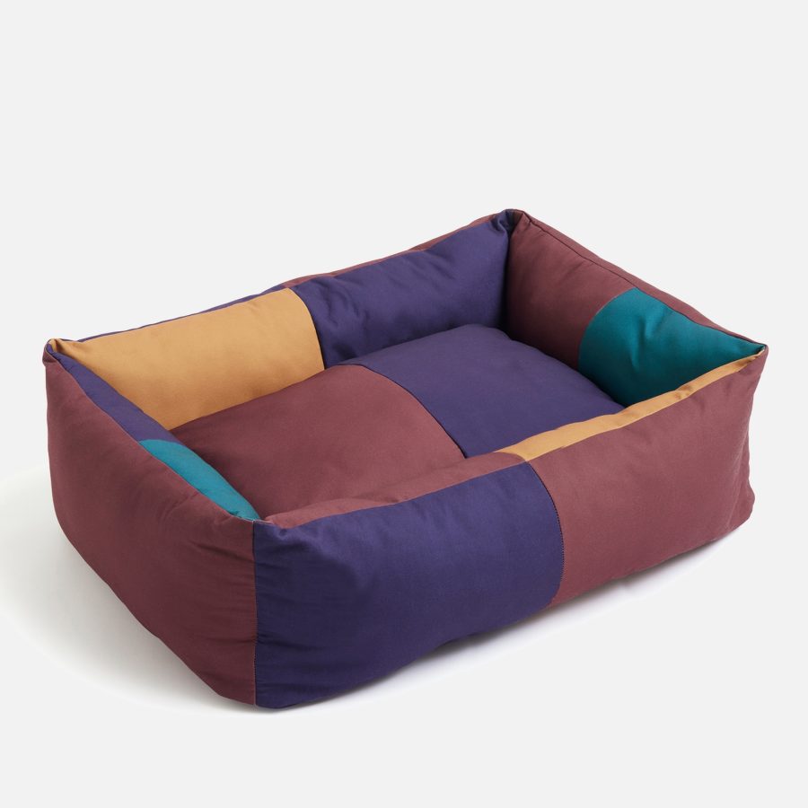 HAY Dogs Bed - Large - Burgundy Green