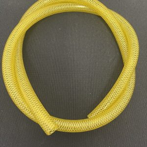 HELIX RACING 140-0104 1/4FT ID X 10FT HIGH PRESSURE YELLOW, For Powersport Applications; High Pressure Handles Up To 200 PSI; 10 Foot Length; 1/4 Inch Inner Diameter; Yellow; Nylon Interbraid Polyurethane