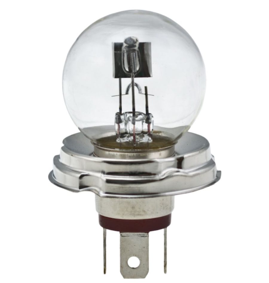 HELLA 002088255 BULB 7952 24V 55/50W P45T S13 R2, R2 Halogen; 55/50 Watt White Bulb; Single; Off-Road Use Only; Also Use New Number 7952