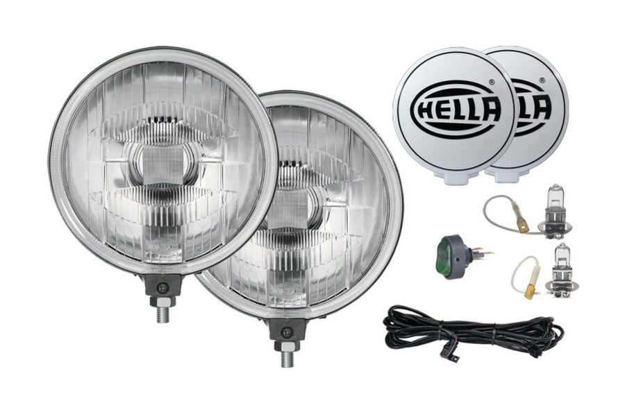 HELLA 005750952 500 Series Driving Lamp Kit, Clear, 6 INCH