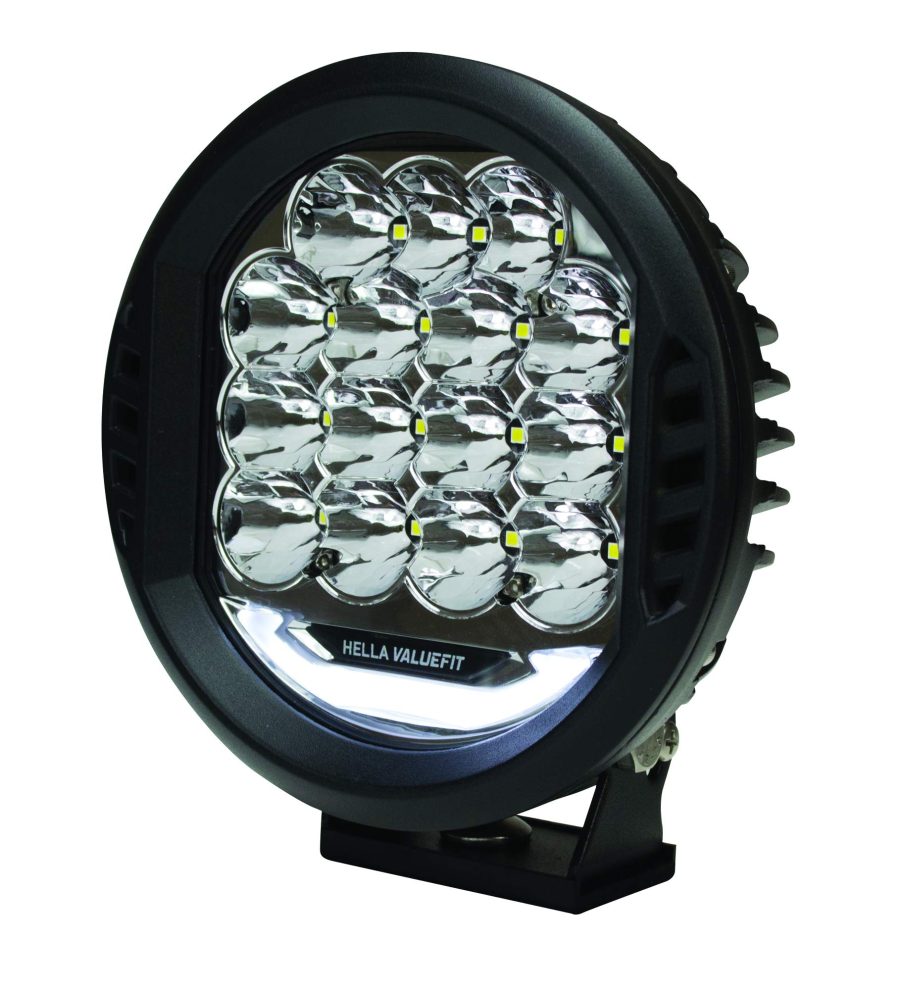 HELLA 358117161 ValueFit 500 LED Series - LED Driving Lamp - Universal Off-Road Light for Pickup Trucks, ATV, SUV, 4x4, Jeep, Tractors /