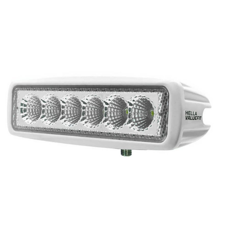 HELLA MARINE 357203051 VALUE FIT MINI 6 LED FLOOD LIGHT BAR - WHITE